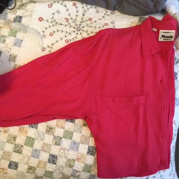 Vintage Krizia red blouse - Picture 6 of 9